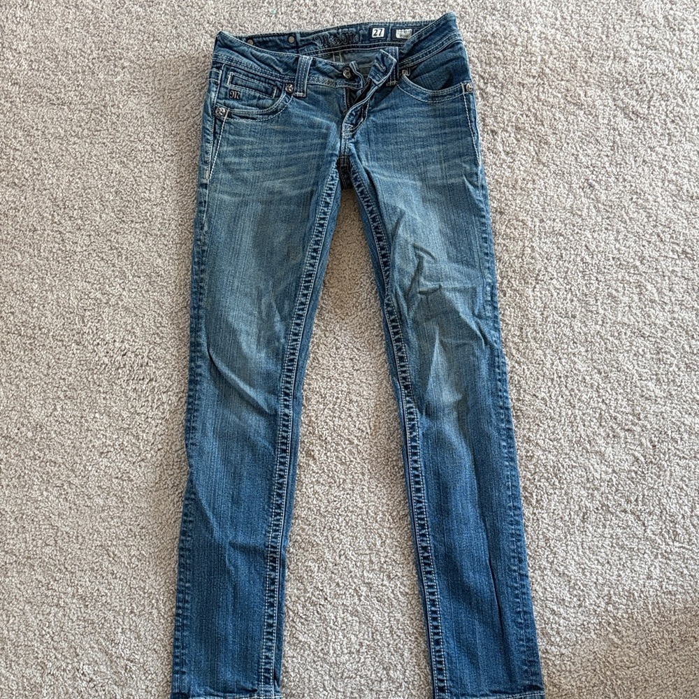 Miss Me Women's Dark Blue Skinny Jeans